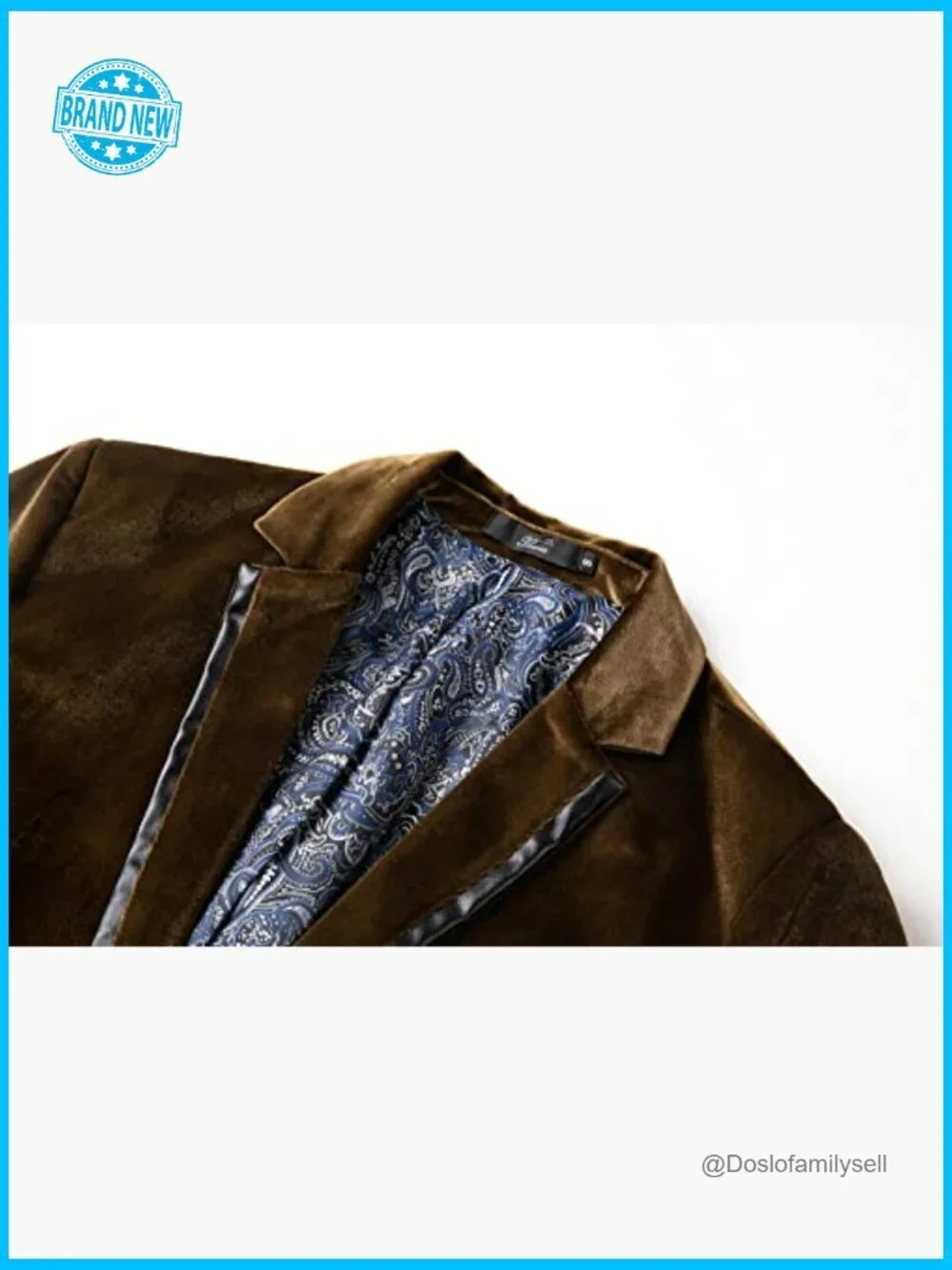 Velvet Blazer Sport Coat Slim Fit Classic Elegant Prom Wedding Party Dinner